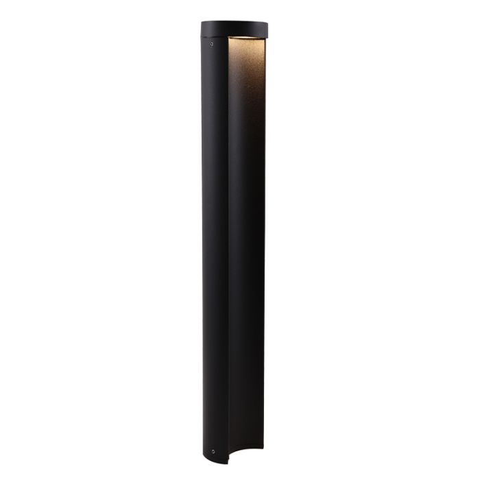 Moderne Außenleuchte Schwarz, Moreno, 6W, 3000K LED, IP54