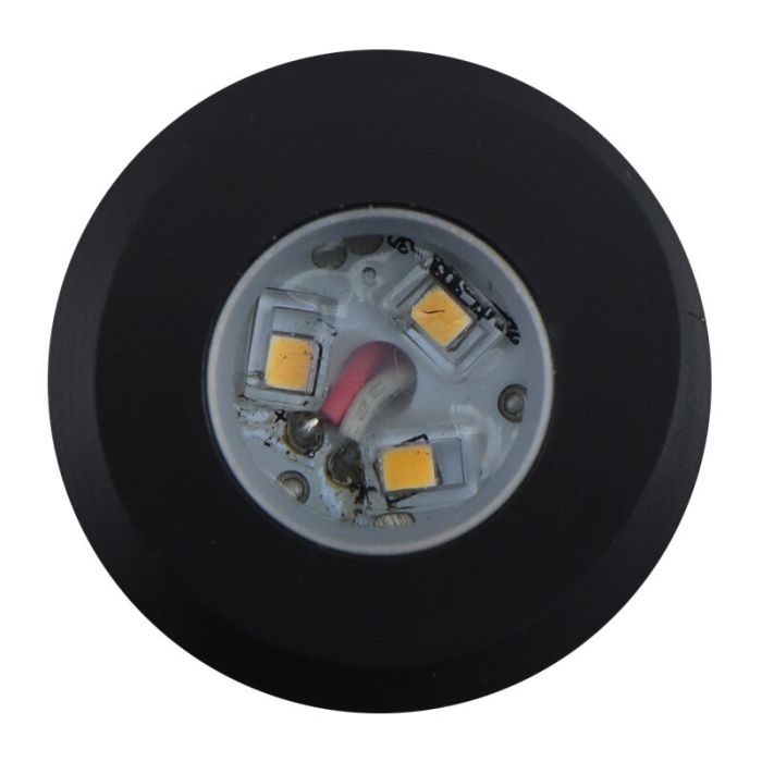 Aluminium Bodeneinbaustrahler außen Schwarz, Catamarca, 3W, 2700K LED, IP68