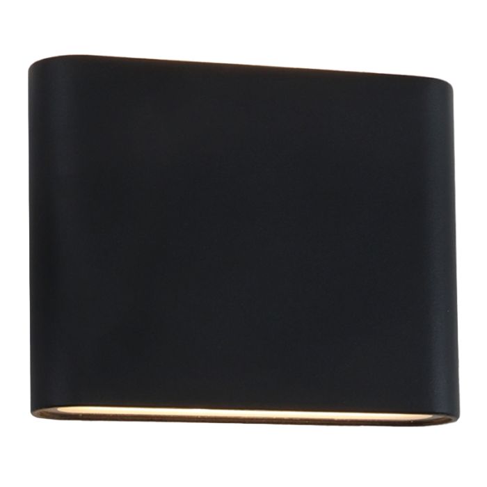 Moderne Außenleuchte Schwarz, Cailey, 6W, 3000K LED, IP54