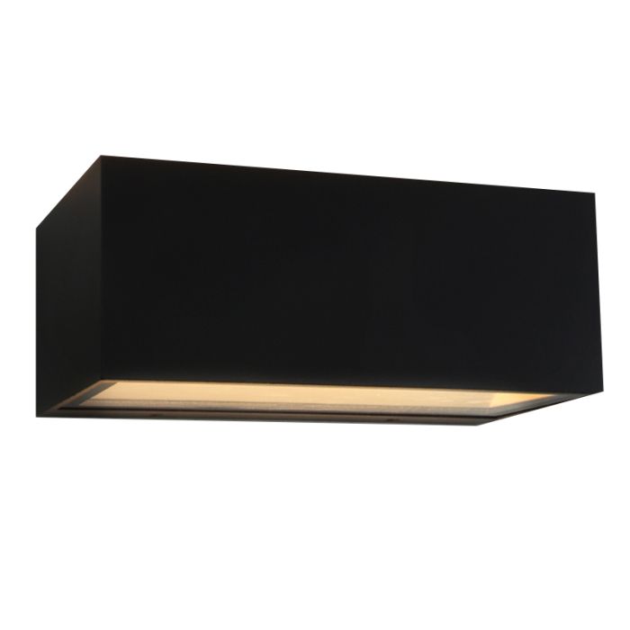 LED - Vorzeltleuchte 12V Außenleuchte Schwarz IP67 3000K 9 LEDs Länge
