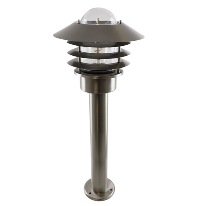 Edelstahl Außenleuchte Silber, Felice, IP44