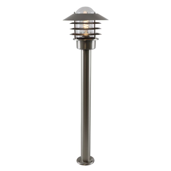 Edelstahl Außenleuchte Silber, Felice, IP44