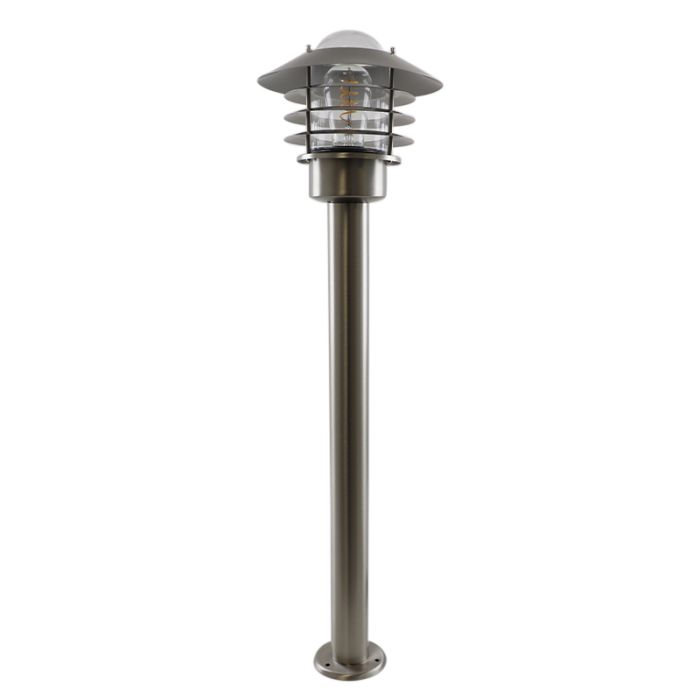 Edelstahl Außenleuchte Silber, Felice, IP44