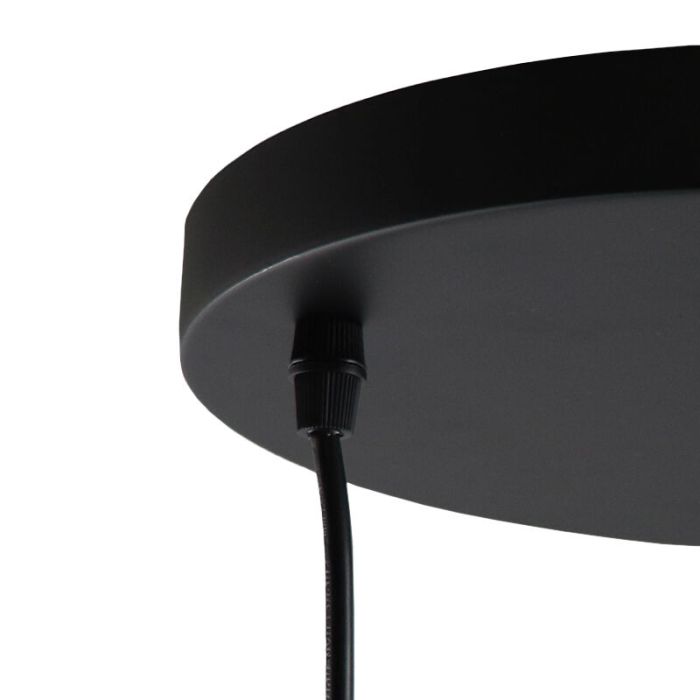 Moderne Pendelleuchte Schwarz, Huy