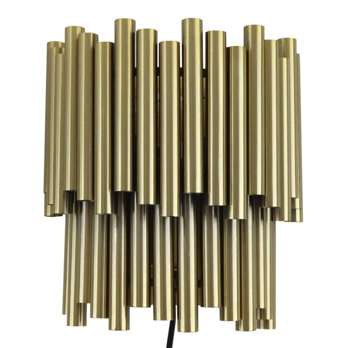 Moderne Wandleuchte Messing, Joelle, mit Schalter