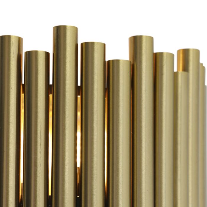 Moderne Wandleuchte Messing, Joelle, mit Schalter