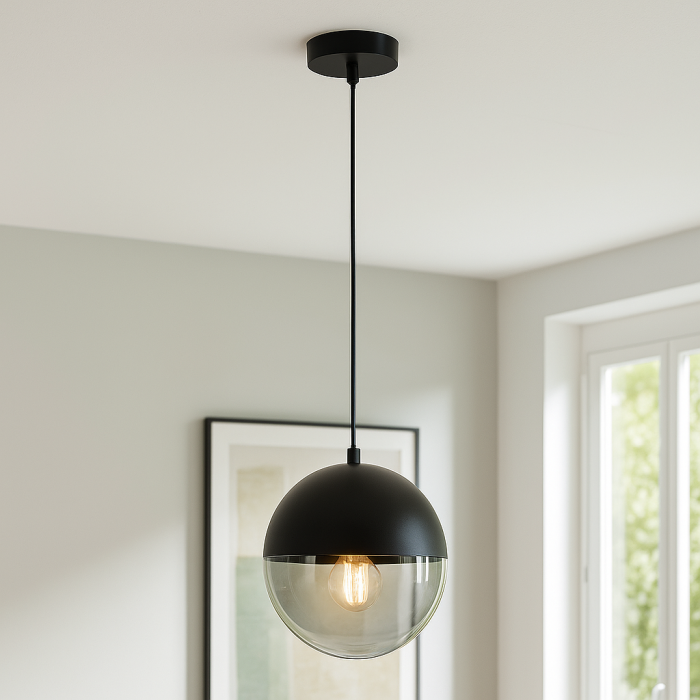 Design Pendelleuchte Grau, Nalini