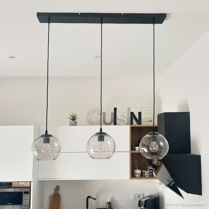Design Pendelleuchte Grau, Giada