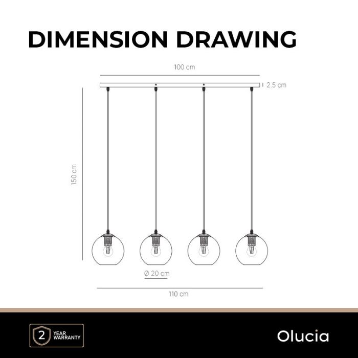 Design Pendelleuchte Grau, Giada