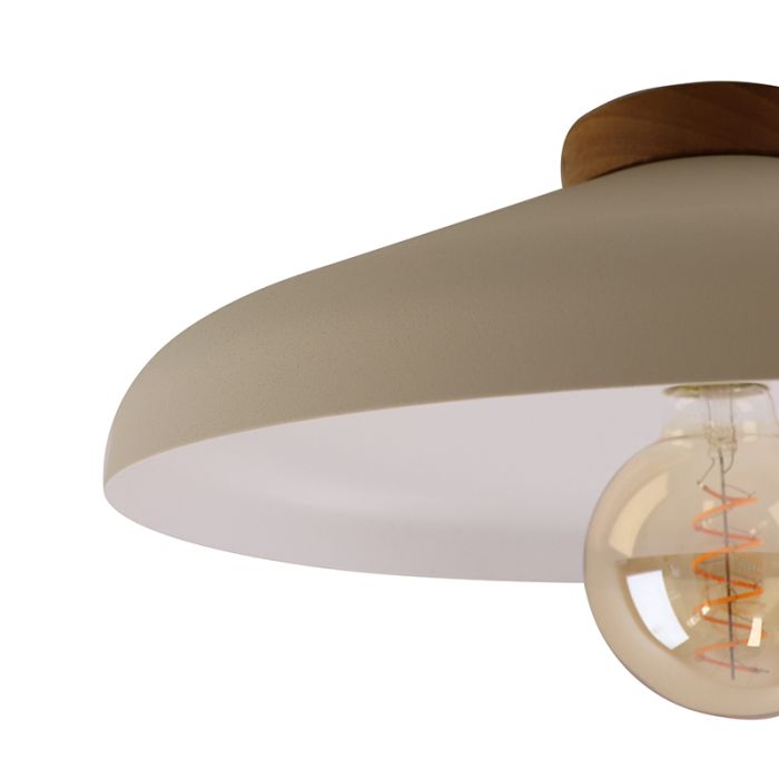 Landhaus Deckenleuchte Beige, Freddie
