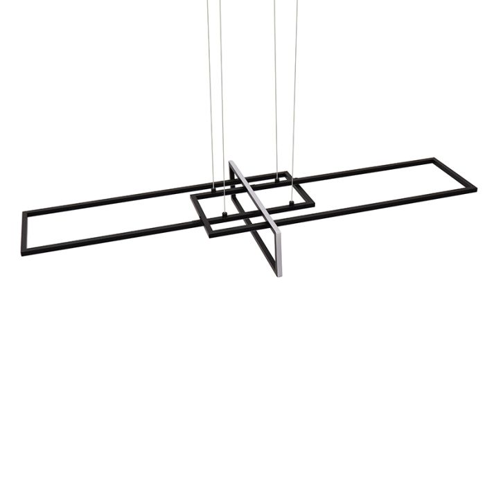 Moderne Pendelleuchte Schwarz, Alessandro