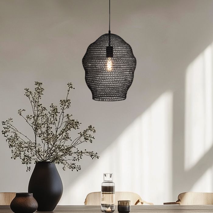 Design Pendelleuchte Schwarz, Sep