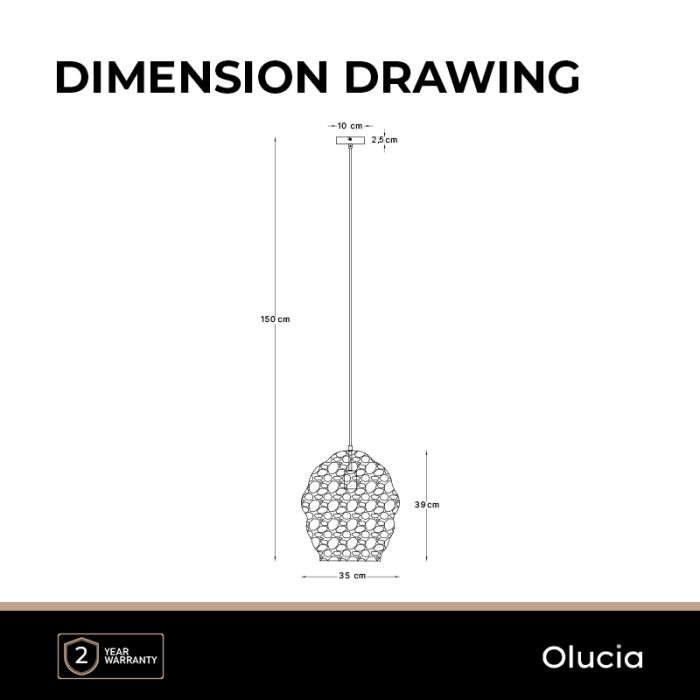 Design Pendelleuchte Schwarz, Sep