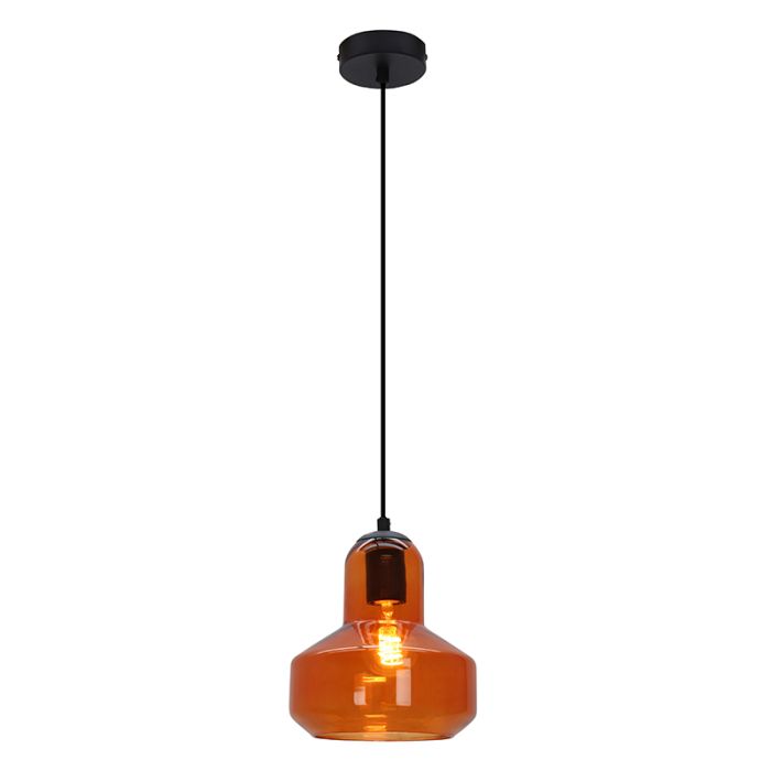 Design Pendelleuchte Orange, Sabina