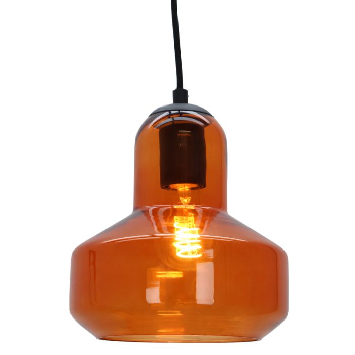 Design Pendelleuchte Orange, Sabina
