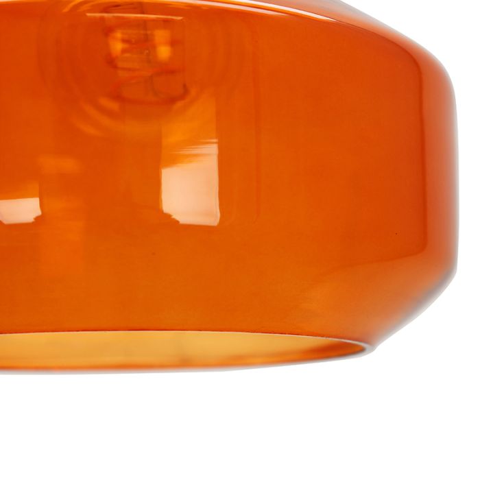 Design Pendelleuchte Orange, Sabina
