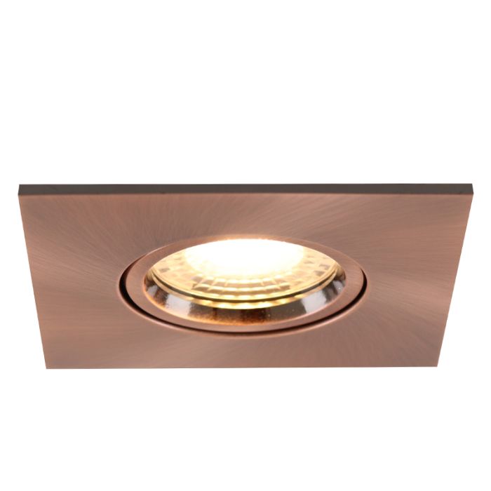 Moderne Badezimmer Einbaustrahler Kupfer, Jill, IP44