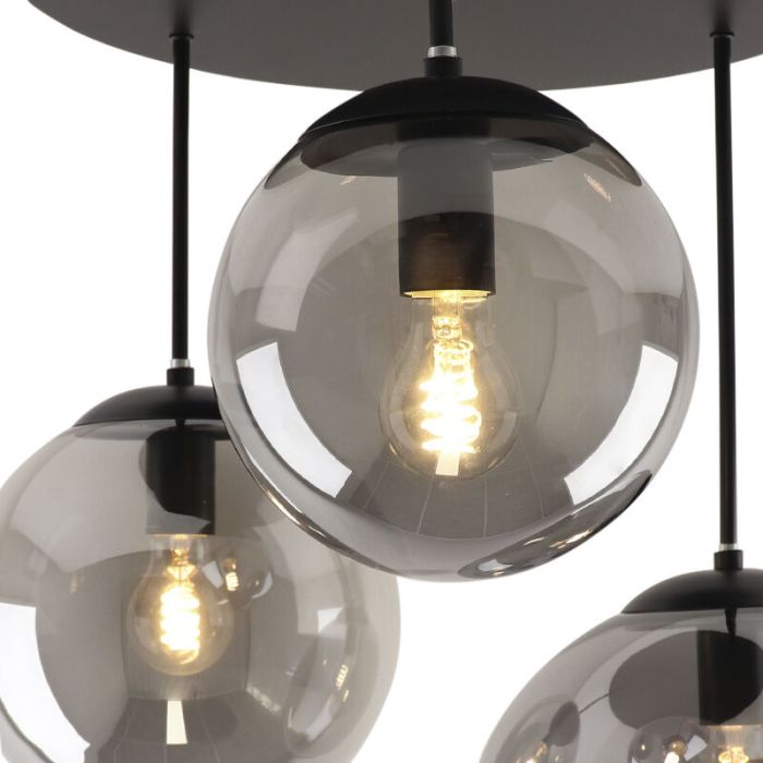 Design Deckenleuchte Schwarz, Dolf