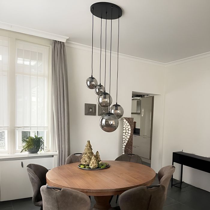 Design Pendelleuchte Schwarz, Dolf