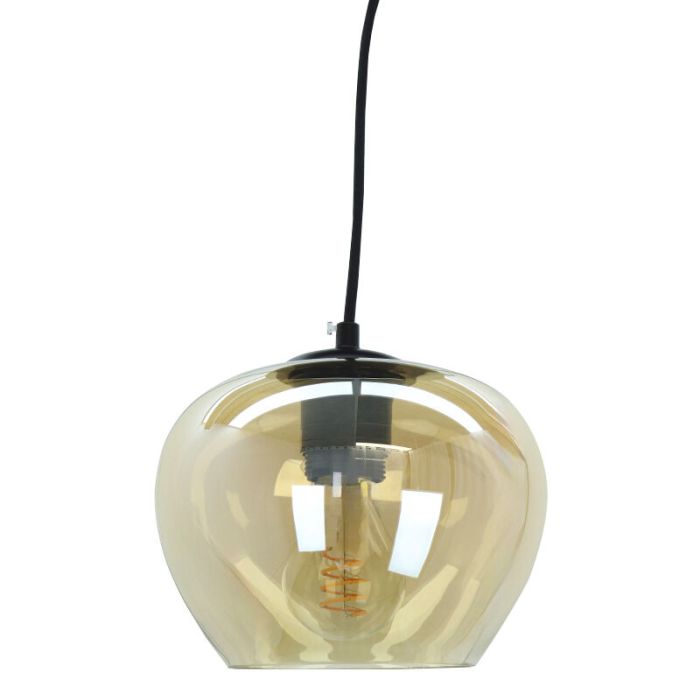 Moderne Pendelleuchte Bernstein, Caia