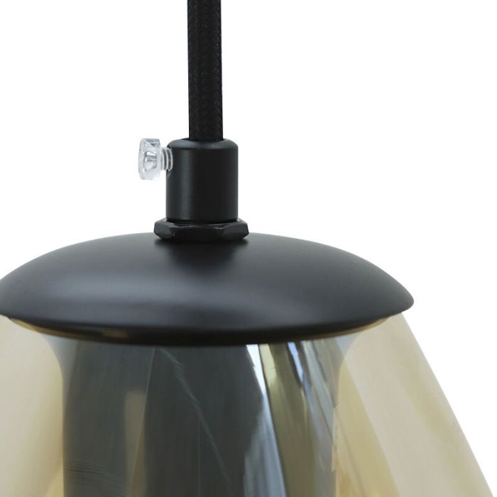 Moderne Pendelleuchte Bernstein, Caia