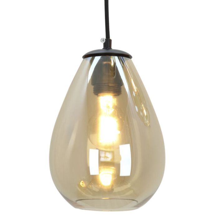 Moderne Pendelleuchte Bernstein, Caia
