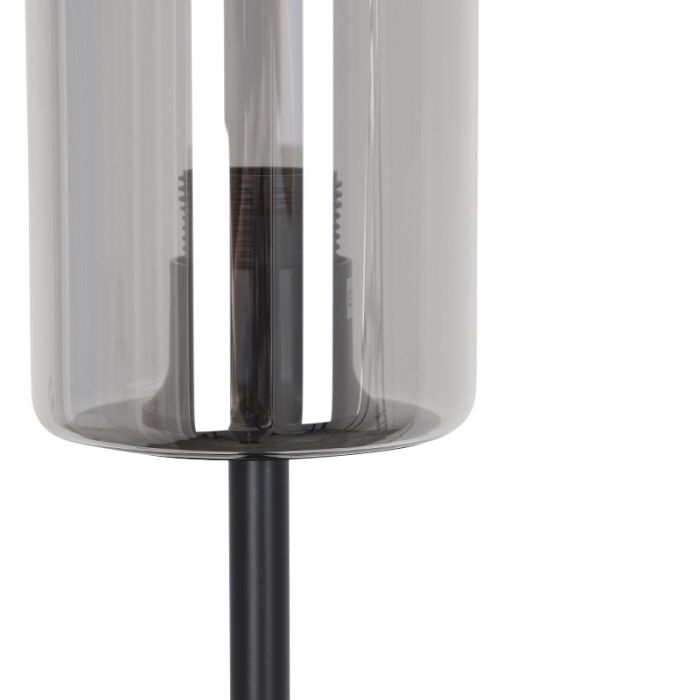 Moderne Stehlampe Grau, Gaya, mit Schalter