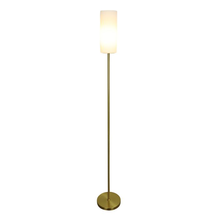 Moderne Stehlampe Weiß, Gaya, mit Schalter