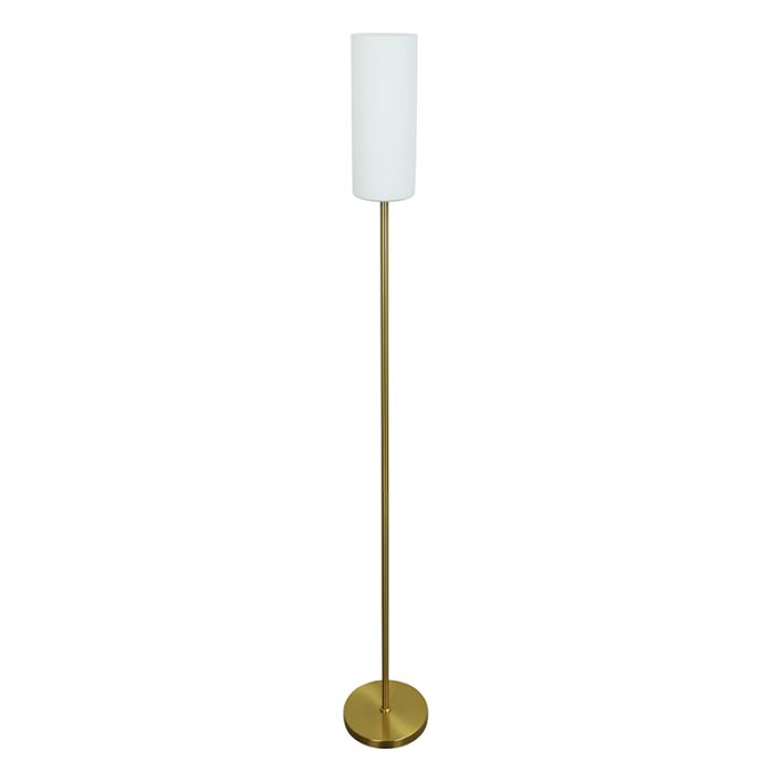 Moderne Stehlampe Weiß, Gaya, mit Schalter