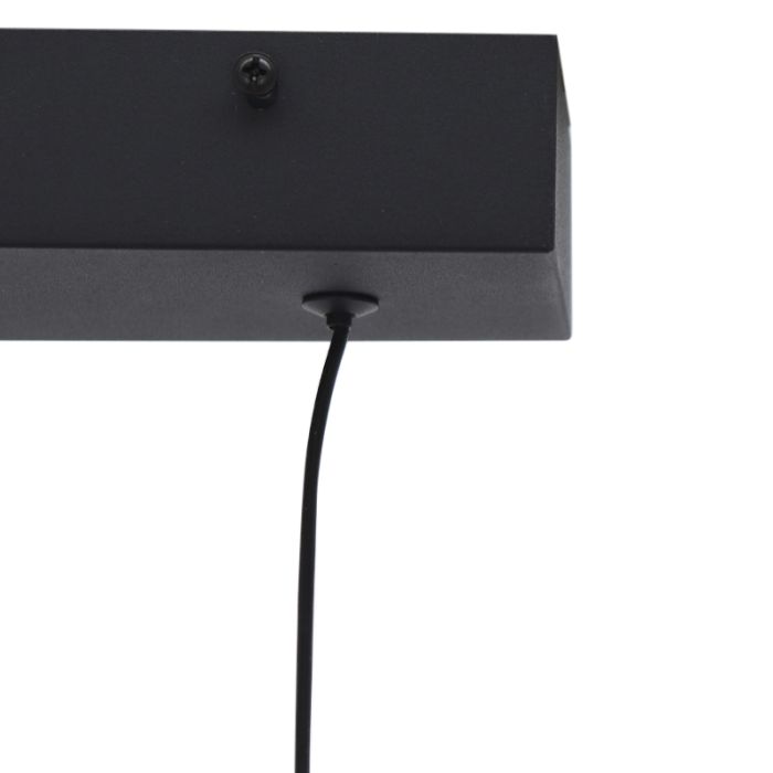 Design Pendelleuchte Schwarz, Kuno, 45W, 3000K LED, 3-stufig dimmbar