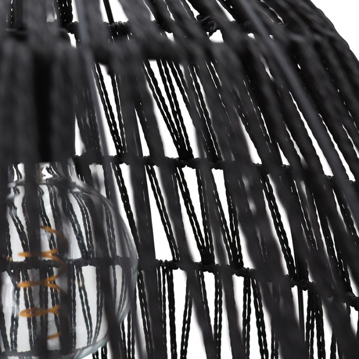 Industrielle Pendelleuchte Schwarz, Peggy