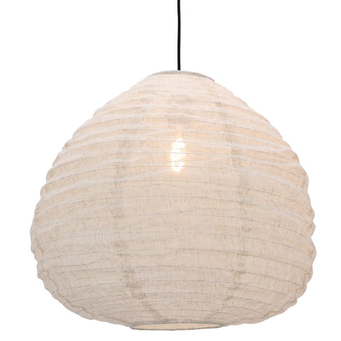 Landhaus Pendelleuchte Beige, Leila