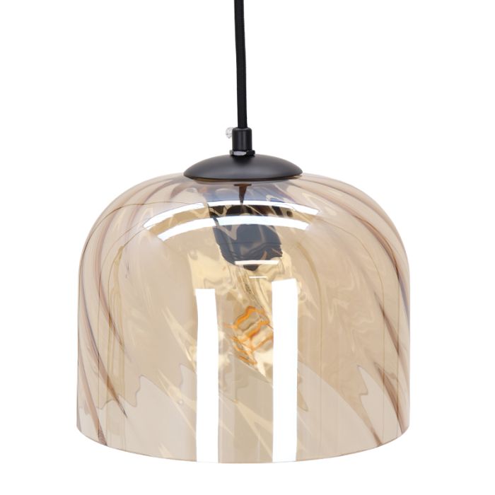 Moderne Pendelleuchte Bernstein, Caia