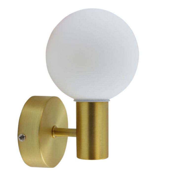 Moderne Wandleuchte Badezimmer Gold, Amer, IP44