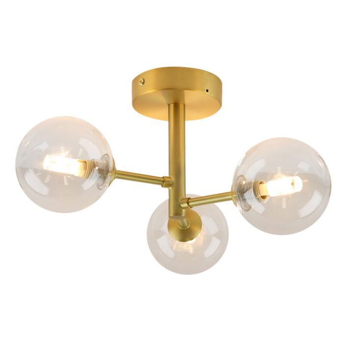Moderne Badezimmer Deckenleuchte Gold, Amer, IP44