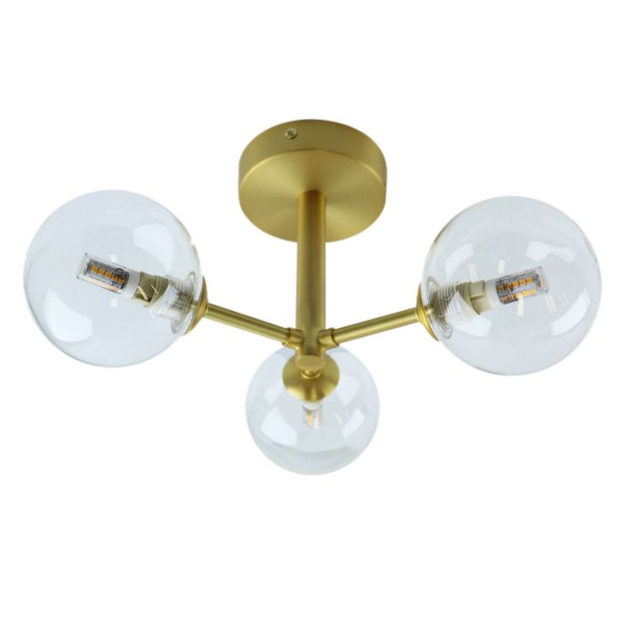Moderne Badezimmer Deckenleuchte Gold, Amer, IP44