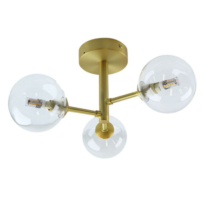 Moderne Badezimmer Deckenleuchte Gold, Amer, IP44
