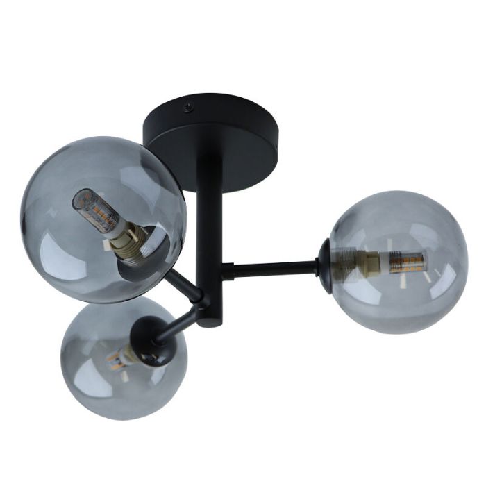 Moderne Badezimmer Deckenleuchte Schwarz, Amer, IP44