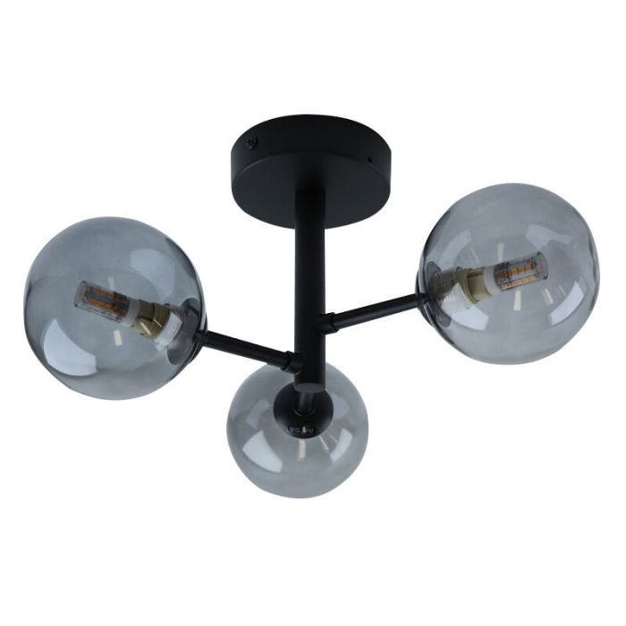 Moderne Badezimmer Deckenleuchte Schwarz, Amer, IP44