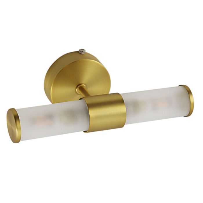 Moderne Wandleuchte Badezimmer Gold, Callum, IP44
