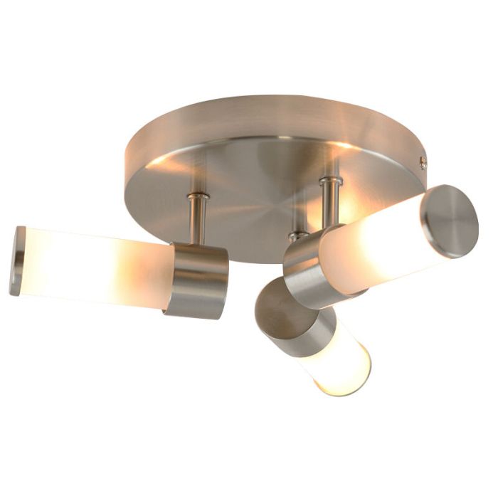Moderne Badezimmer Deckenleuchte Nickel, Callum, IP44