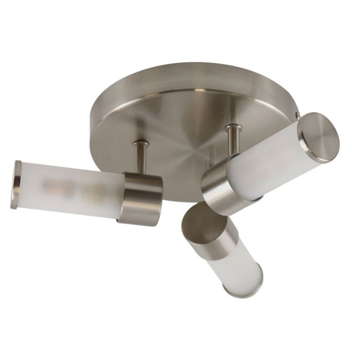 Moderne Badezimmer Deckenleuchte Nickel, Callum, IP44