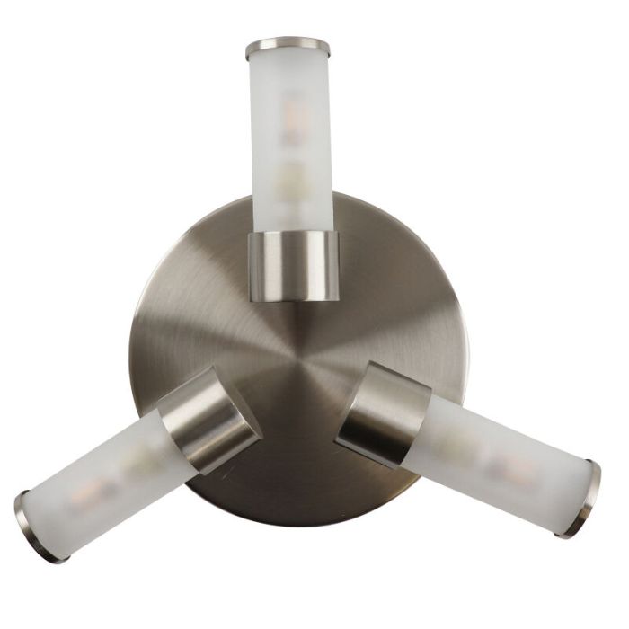 Moderne Badezimmer Deckenleuchte Nickel, Callum, IP44