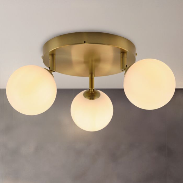 Moderne Badezimmer Deckenleuchte Weiß, Amer, IP44