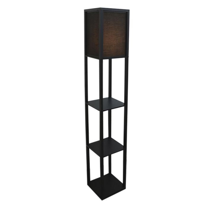 Moderne Stehlampe Schwarz, Izabel, mit Schalter