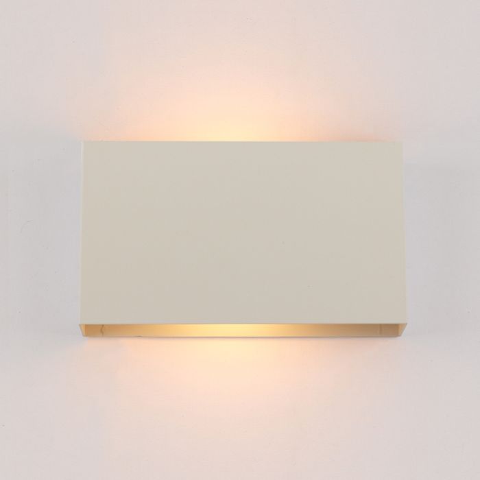 Moderne Wandleuchte Beige, Perry