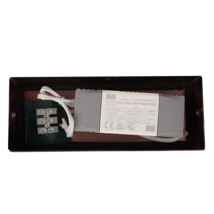 Moderne Wandleuchte Badezimmer Kupfer, Steffy, 6W, 2700K LED, IP44