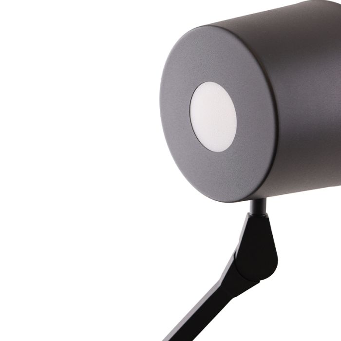 Moderne Wandleuchte Schwarz, Rinke, mit Schalter