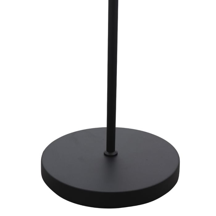 Moderne Stehlampe Schwarz, Steve, mit Schalter