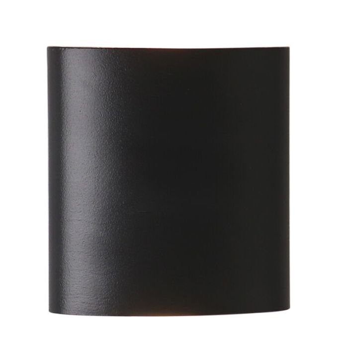 Aluminium Außenleuchte Schwarz, Marcio, 2W, 3000K LED, IP54